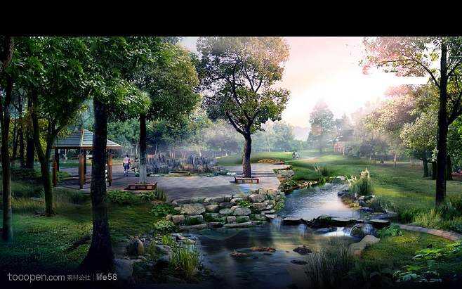 商業(yè)地產(chǎn)園林景觀設(shè)計(jì)效果圖PSD模板 提升項(xiàng)目視覺表現(xiàn)力的關(guān)鍵工具